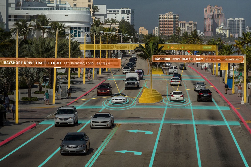 LG ve Here sürücüsüz otomobillerin telematik sistemlerini birlikte geliştirecek
