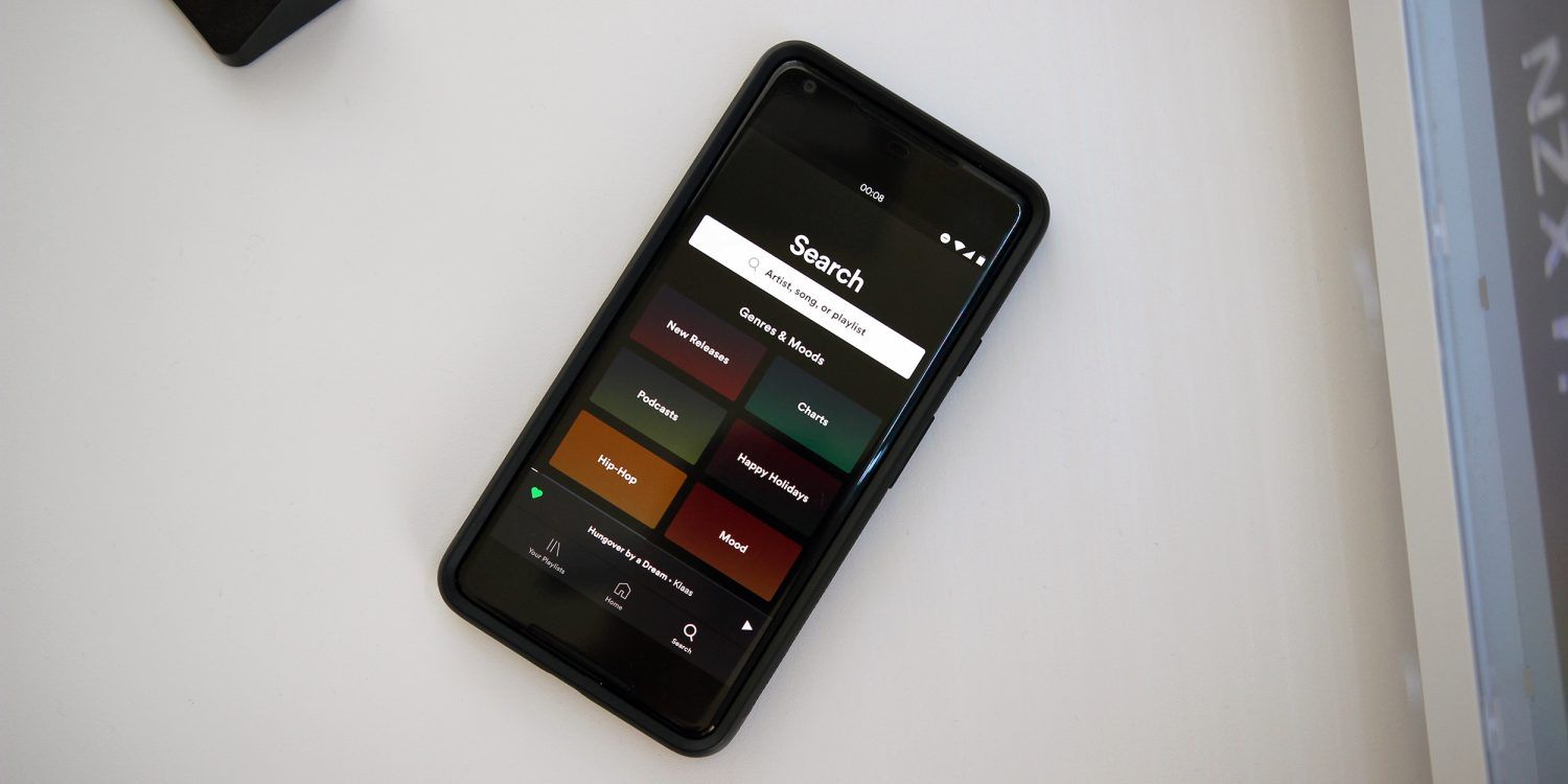 Spotify Android uygulaması için yeni bir arayüzü test ediyor