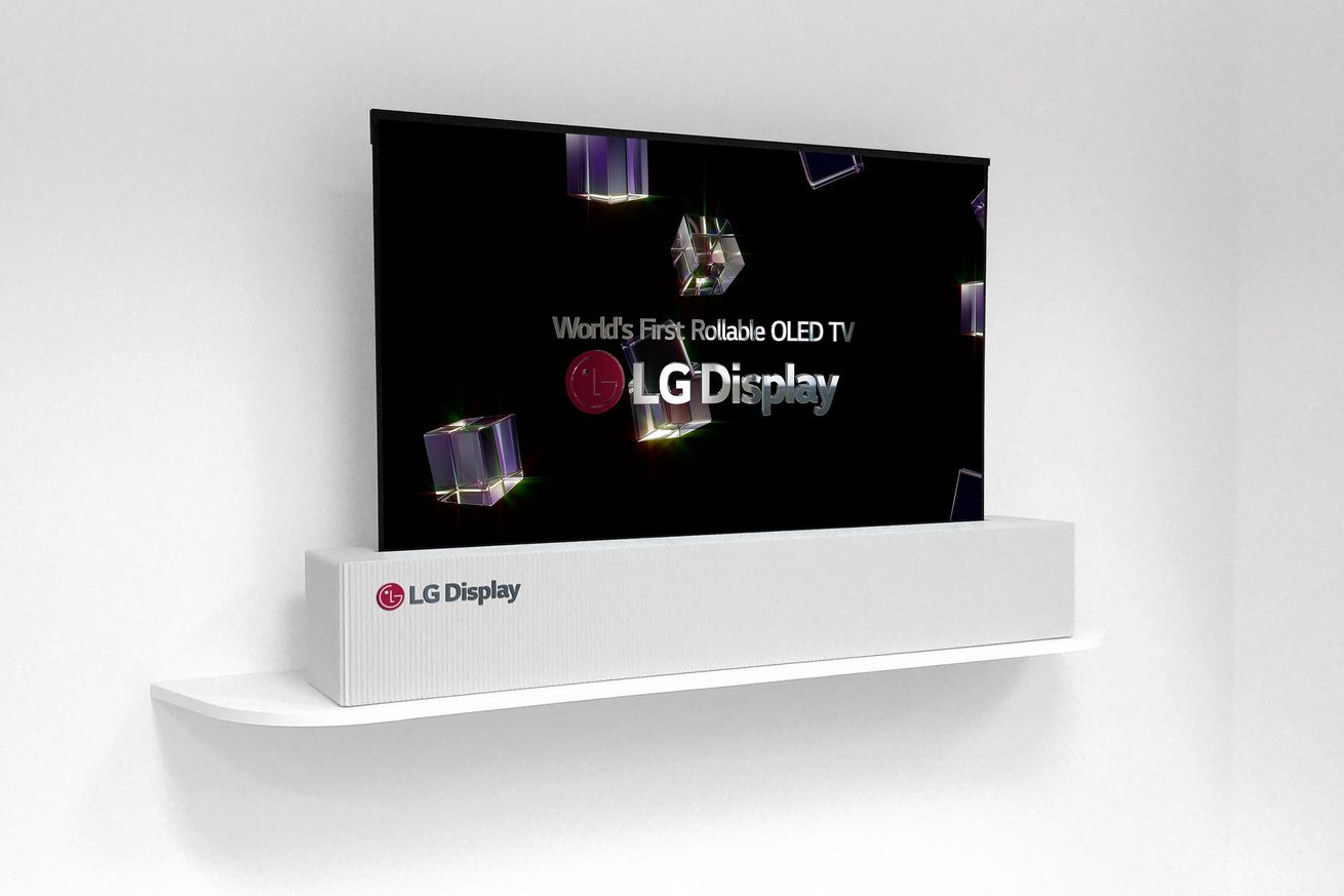 LG Display'in 65 inç OLED paneli rulo yapılabiliyor