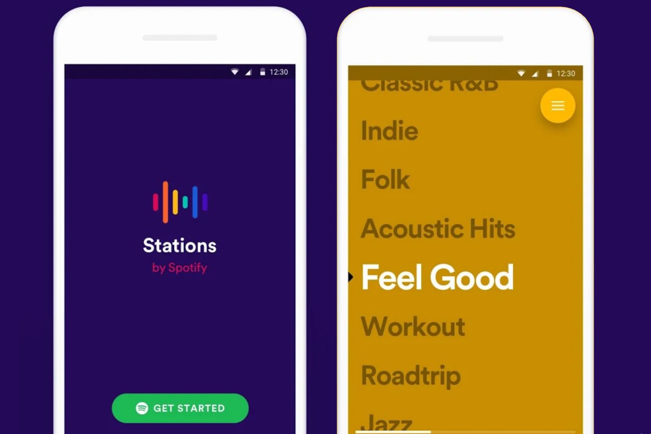 Spotify Stations ile sadece çalma listelerini dinleme deneyimini test ediyor