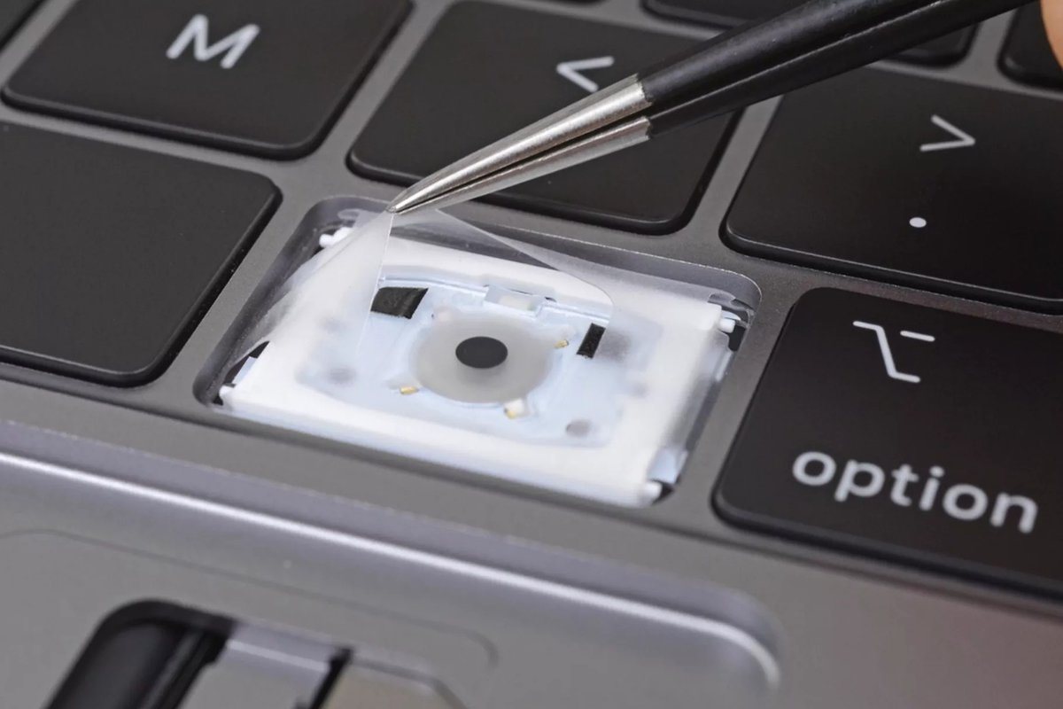 macbook pro 2018 klavye