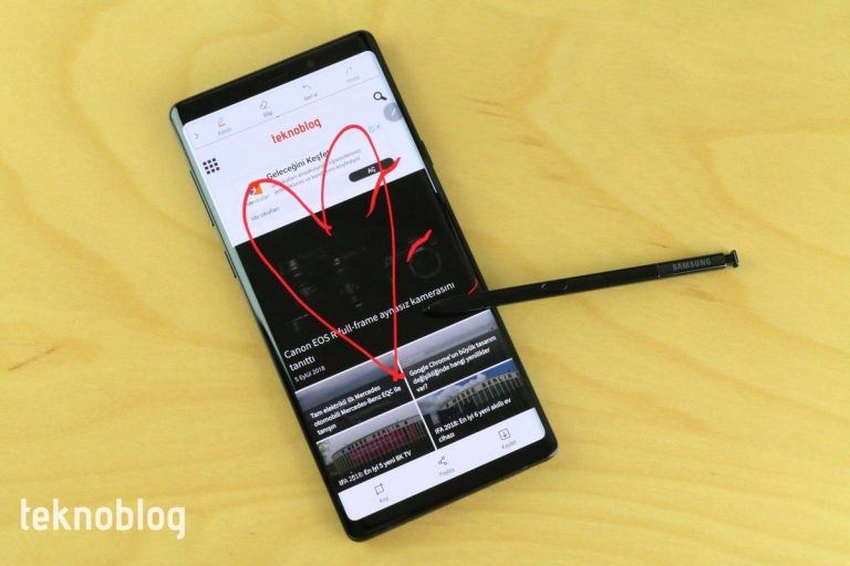 Samsung Galaxy Note 9 İncelemesi Samsung Galaxy Note 9 İncelemesi