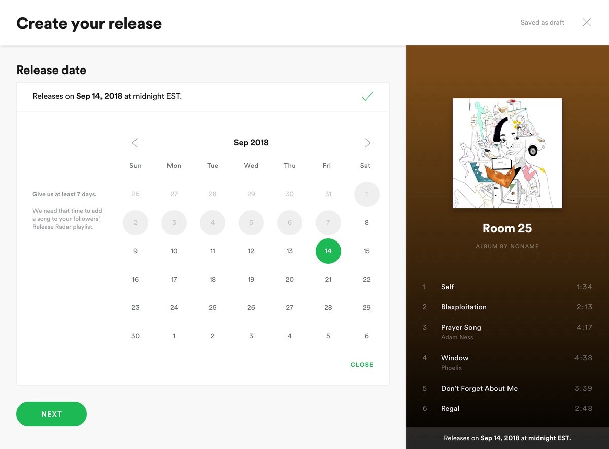 Spotify sanatçıların şarkılarını doğrudan platforma yüklemesine izin veriyor