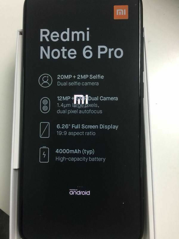 Xiaomi Redmi Note 6 Pro sızıntısı dört kamerayı gösteriyor