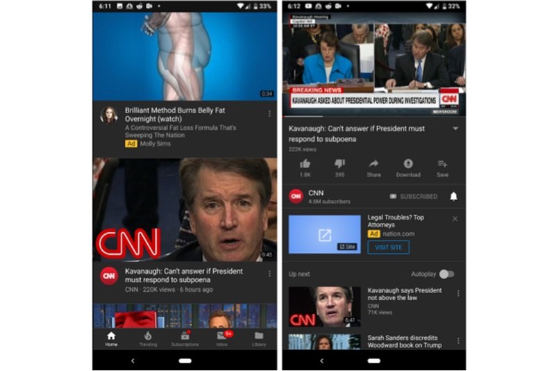 youtube android
