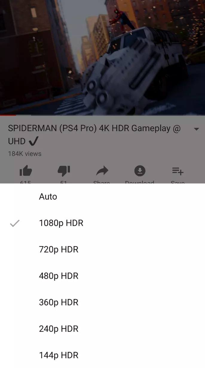 youtube hdr video iphone