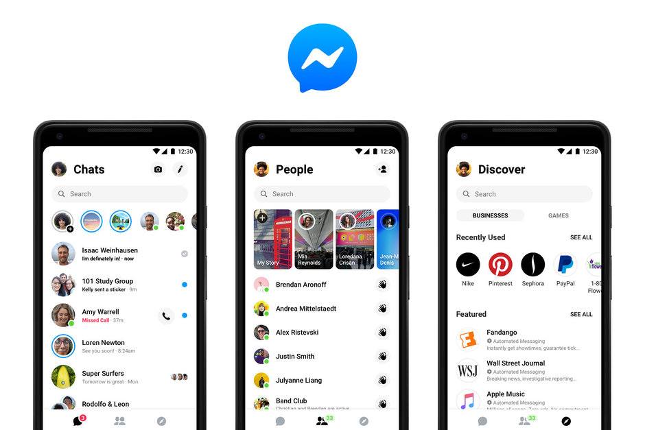Facebook Messenger yeni tasarımıyla daha sade bir deneyim vadediyor