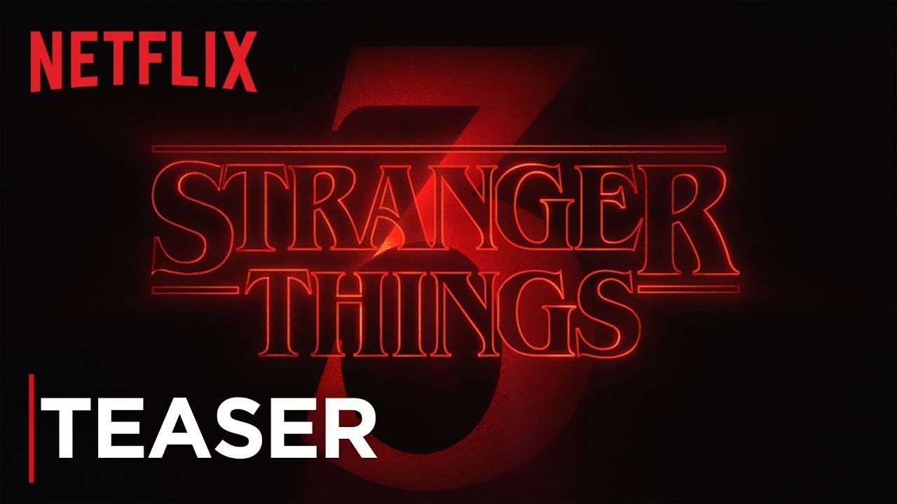 stranger things 3. sezon tanıtım filmi
