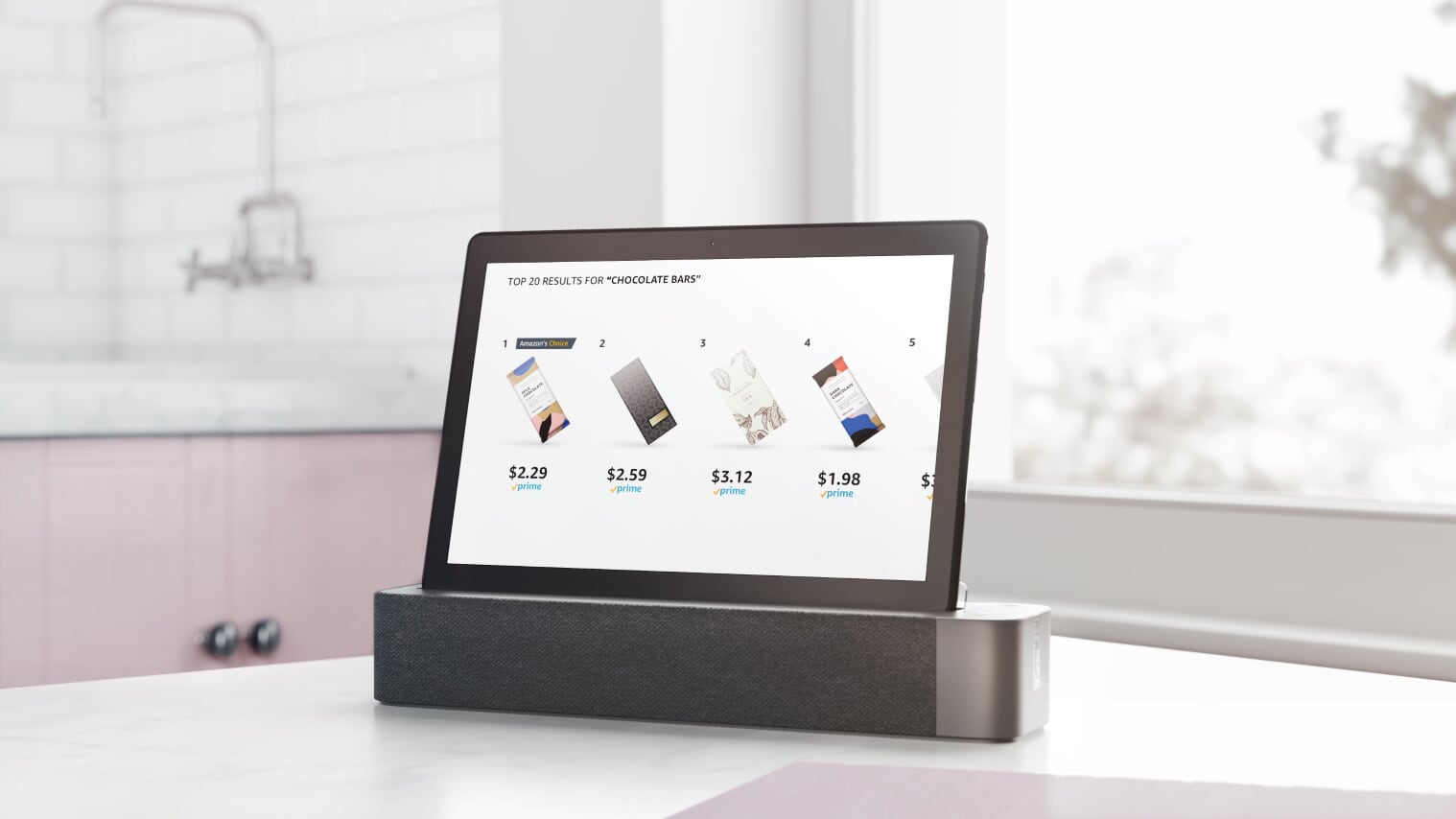 Lenovo Smart Tab Android tableti akıllı hoparlöre dönüştürüyor
