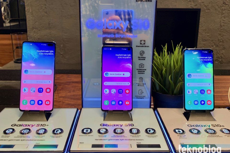 samsung galaxy s10 türkiye fiyatı çıkış tarihi