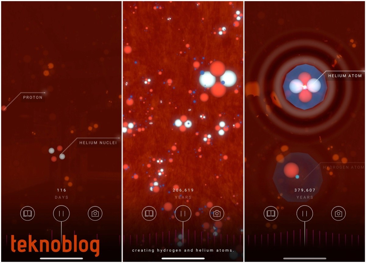 Big Bang AR: Evrenin doğuşunu telefonunuzda izleyin