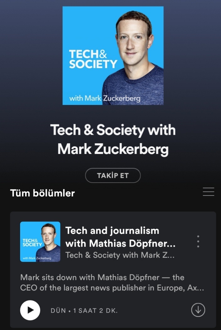 mark zuckerberg podcast