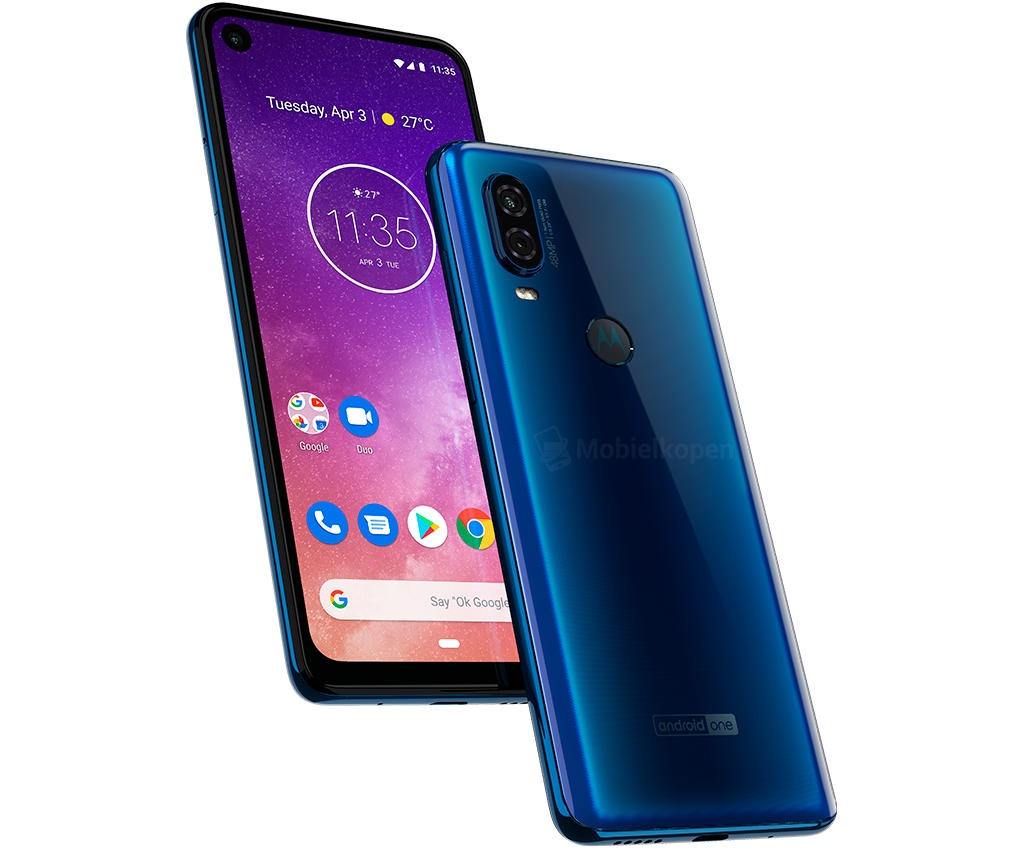 Motorola One Vision sızıntısı iki renk seçeneğini gösteriyor