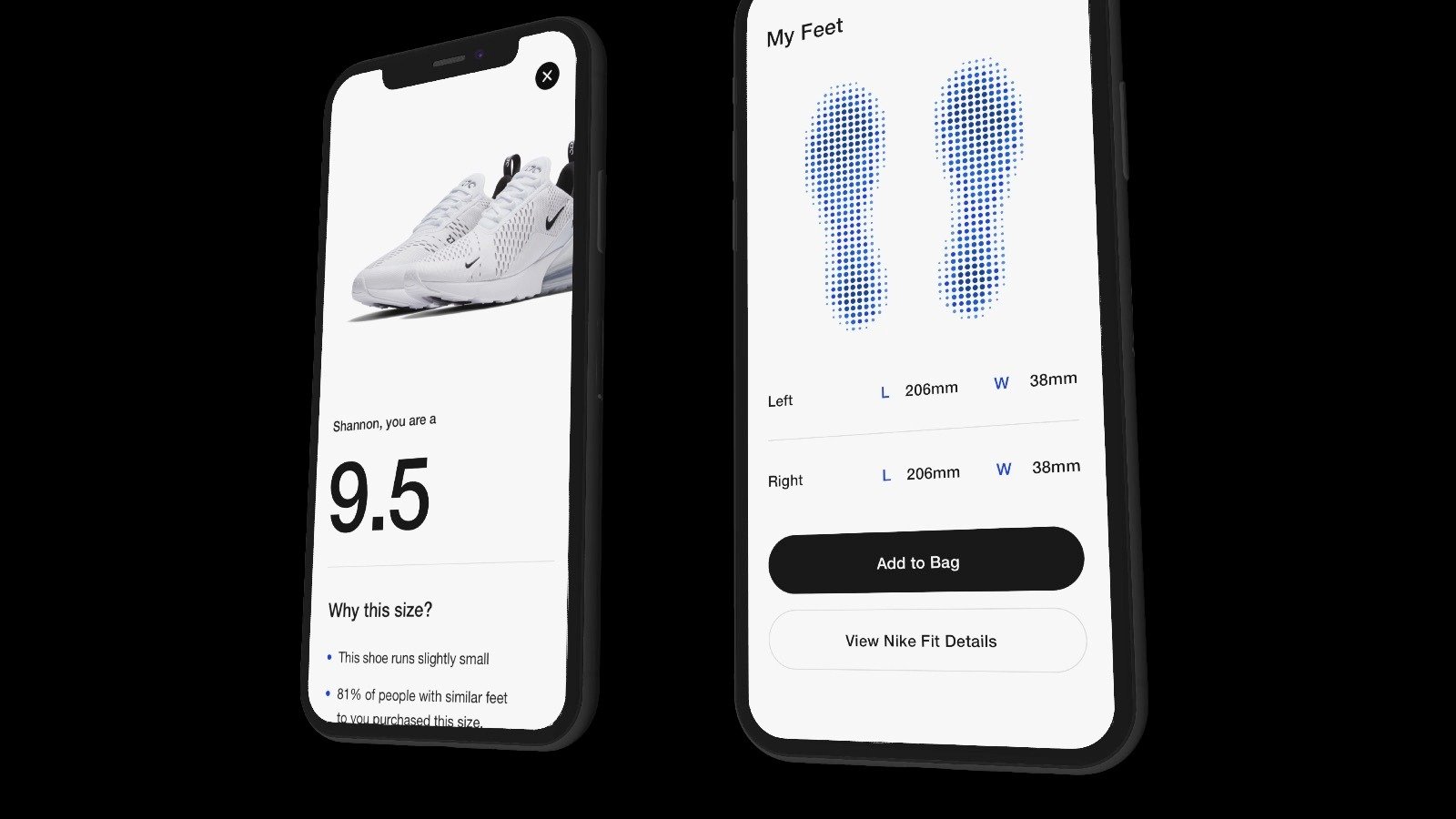 Nike artırılmış gerçeklik ile doğru ayakkabı numarasını bulmaya yardım edecek