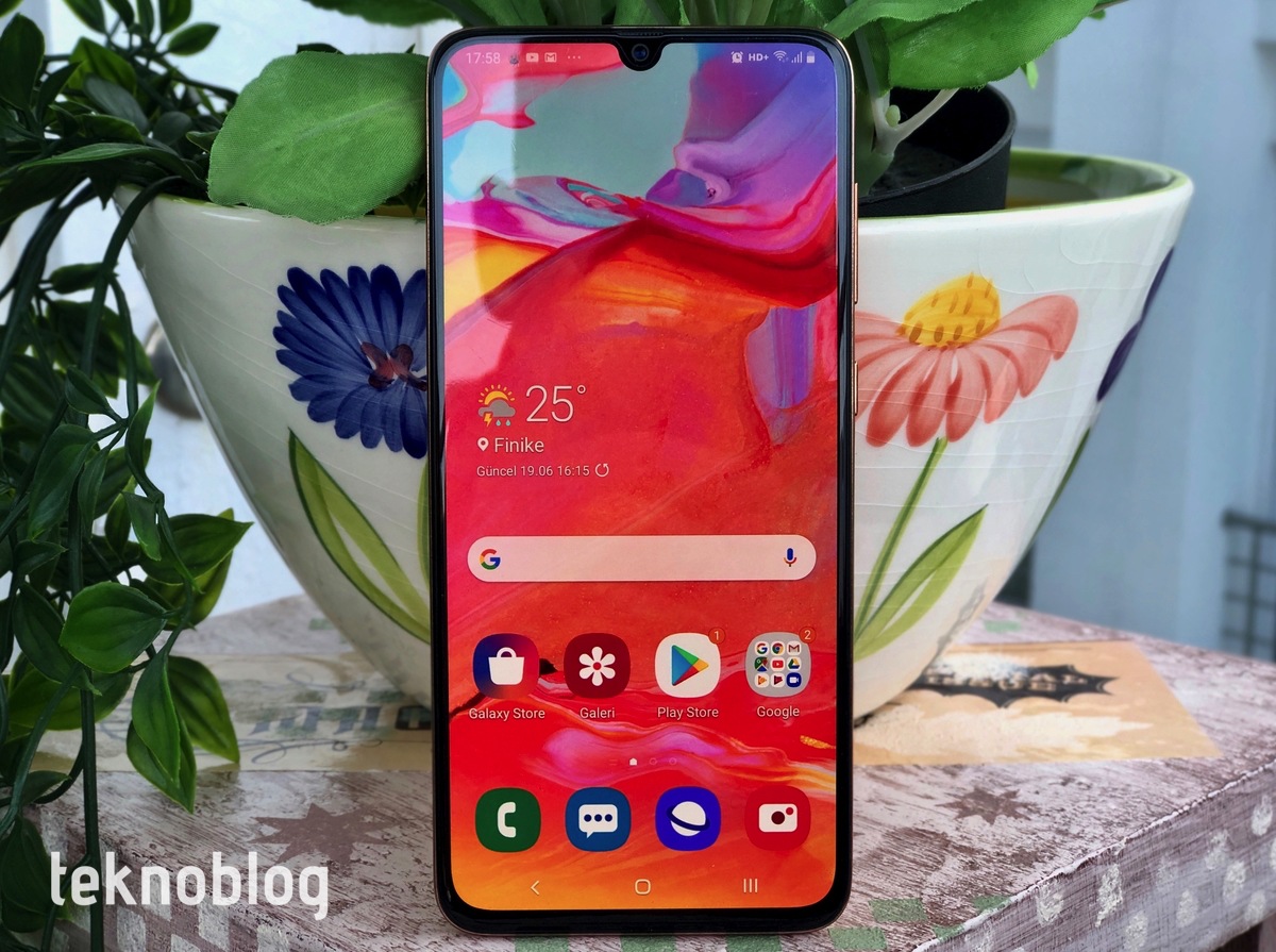 galaxy a70 inceleme android 11