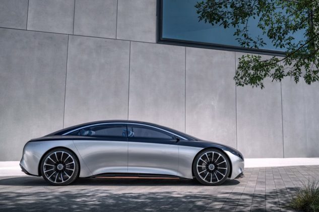 Mercedes'ten dikkat çekici elektrikli otomobil konsepti: Vision EQS