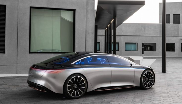 Mercedes'ten dikkat çekici elektrikli otomobil konsepti: Vision EQS