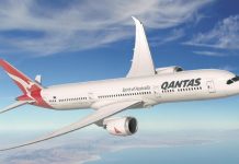 qantas boeing 787-9 dreamliner