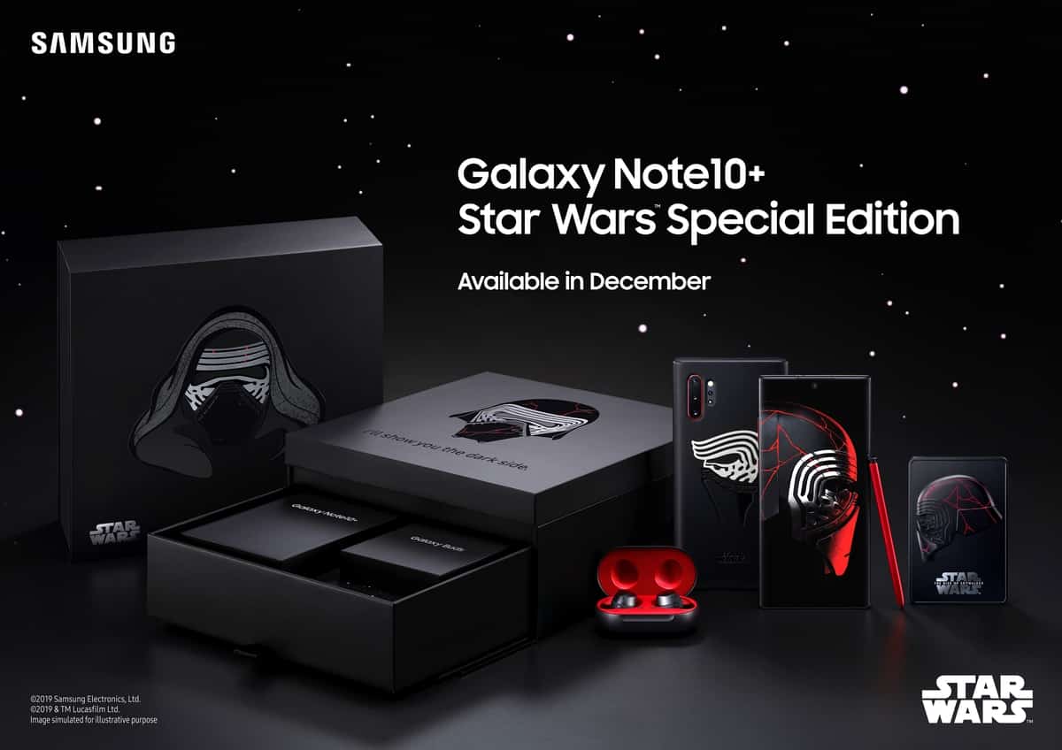 galaxy note 10+ star wars special edition