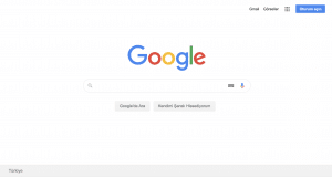 google arama ana sayfa