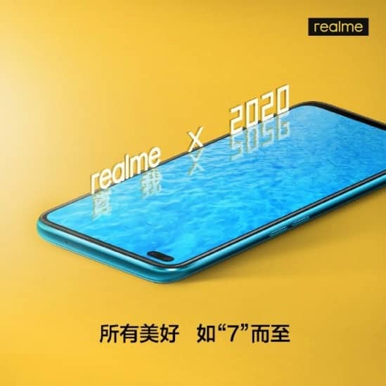 Realme X50 5G için bir resmi paylaşım daha geldi