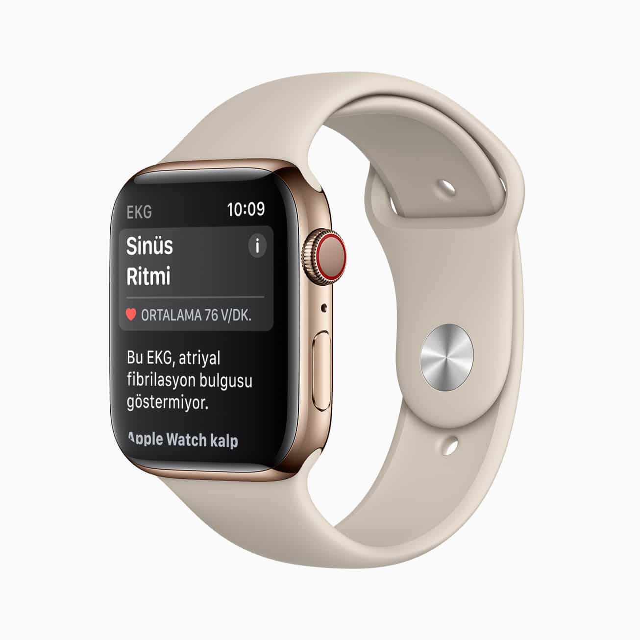 Apple Watch'ta EKG özelliği Türkiye'ye açılıyor