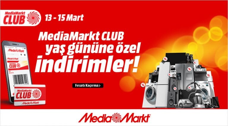 MediaMarkt CLUB Yaş Günü İndirimleri başladı