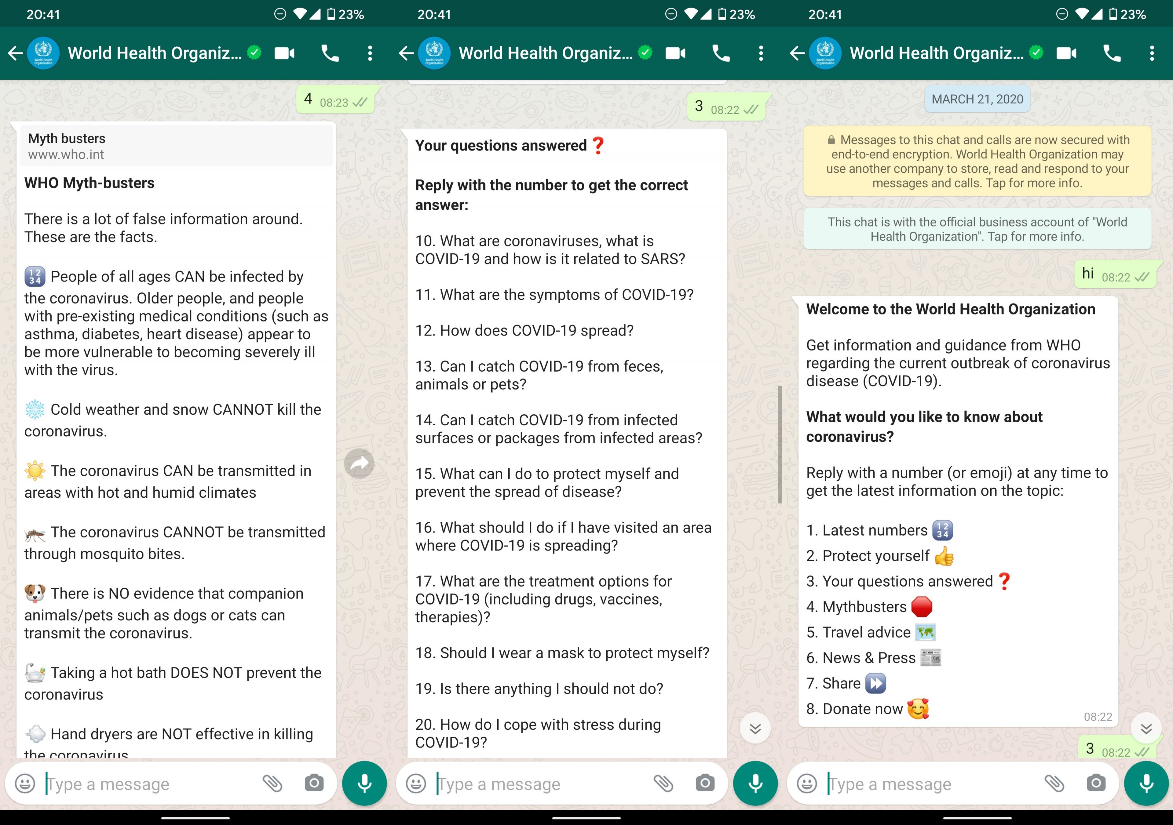 WhatsApp koronavirüs ile ilgili yanlış paylaşımlara karşı iki yeni özellik ekliyor
