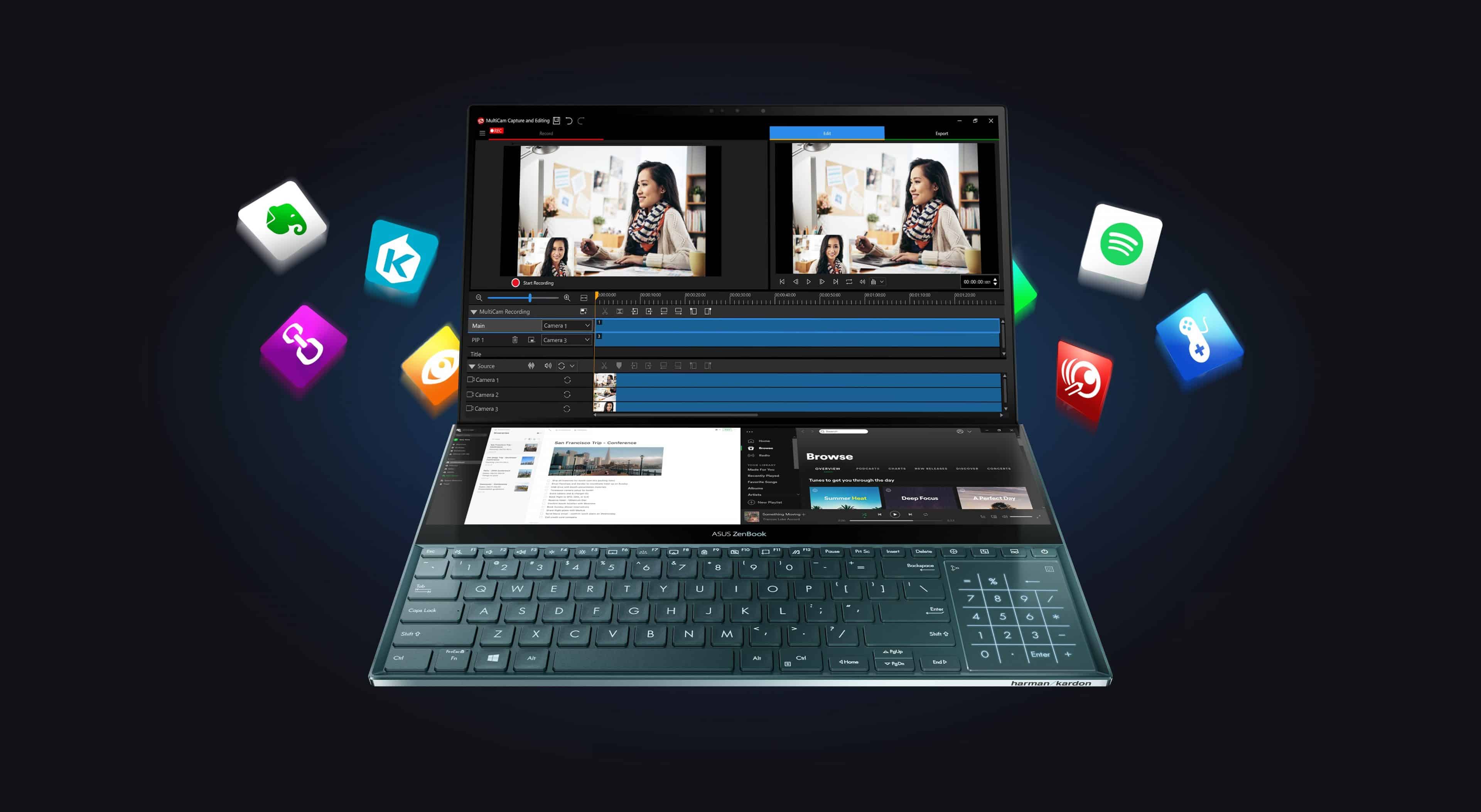 Asus ZenBook Pro Duo UX581: Yarının dizüstü bilgisayarı şimdi karşınızda