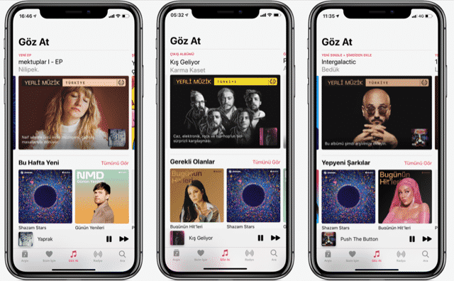 apple music yerli müzik türkiye