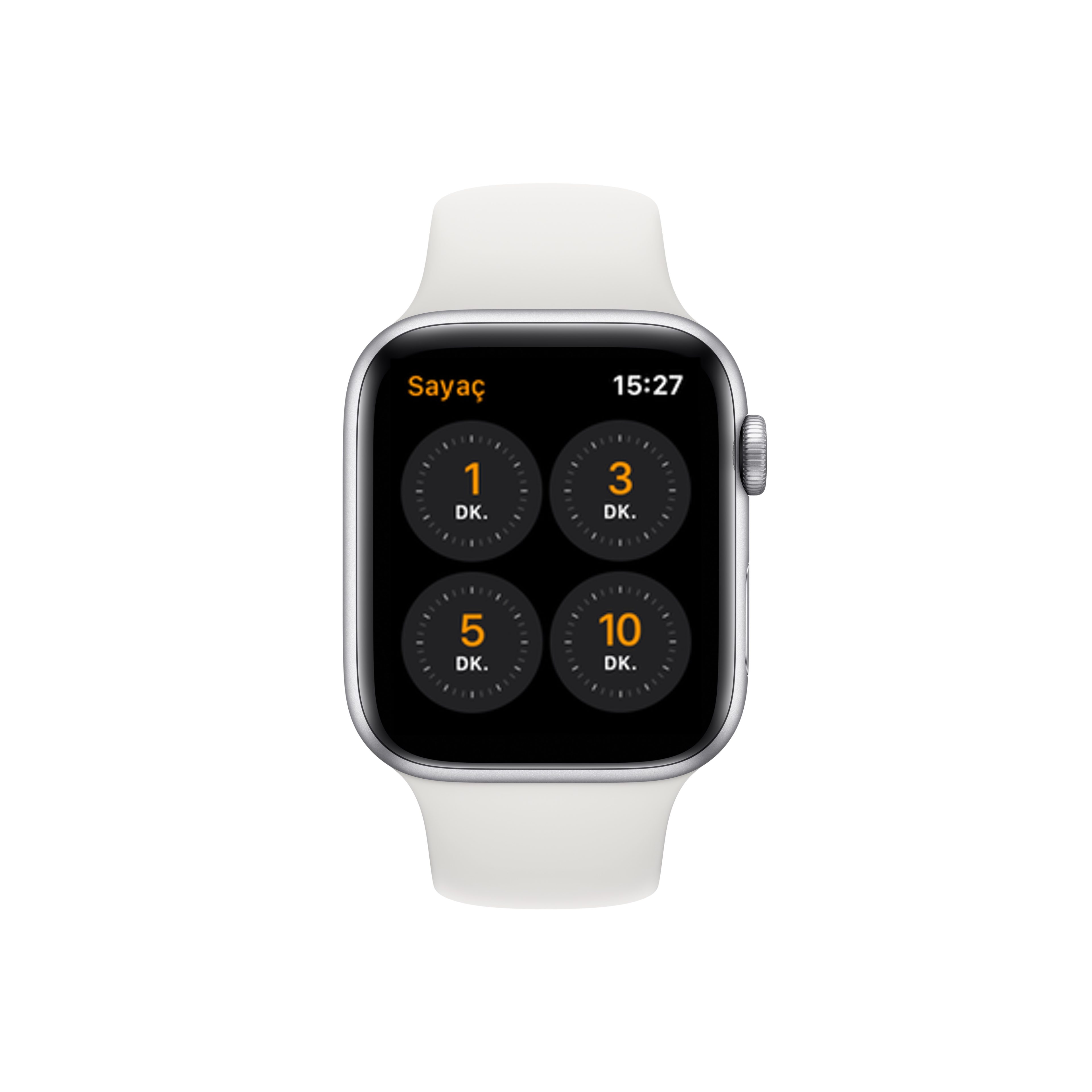 iPhone ve Apple Watch'ta sayaç hızlı şekilde nasıl kurulur?