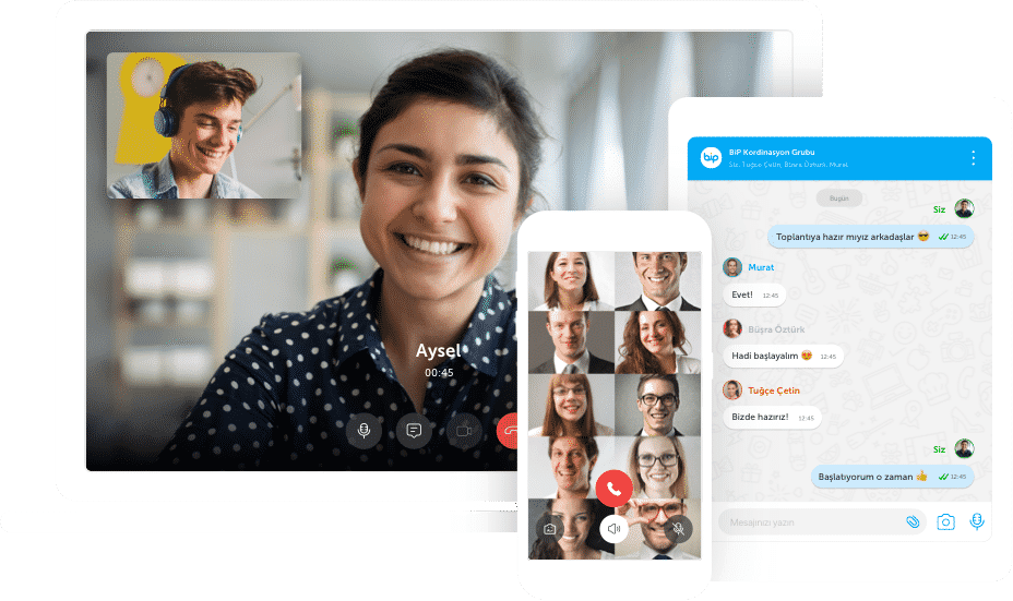 bip grup video görüşme