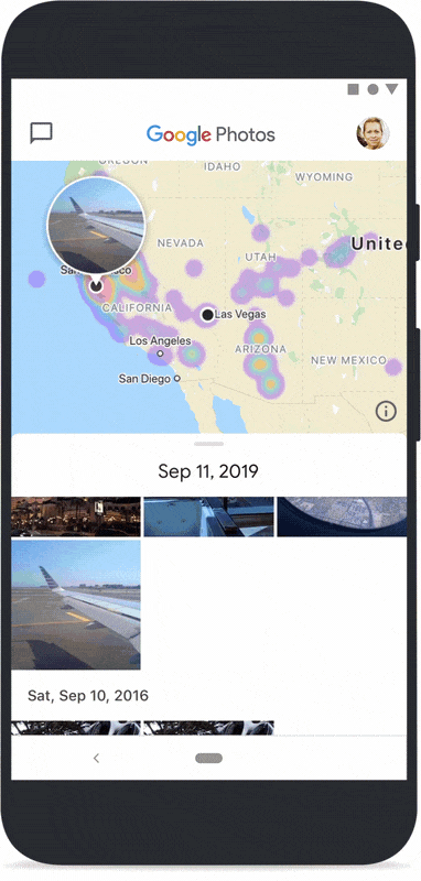 Google Fotoğraflar için yepyeni tasarım ve harita görünümü