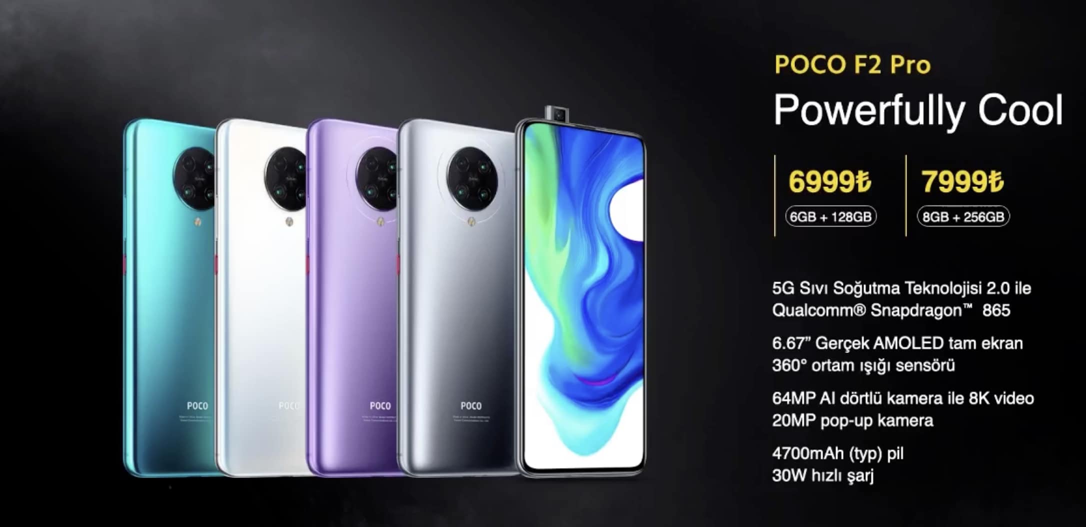 Merakla beklenen Poco F2 Pro Türkiye fiyatı belli oldu