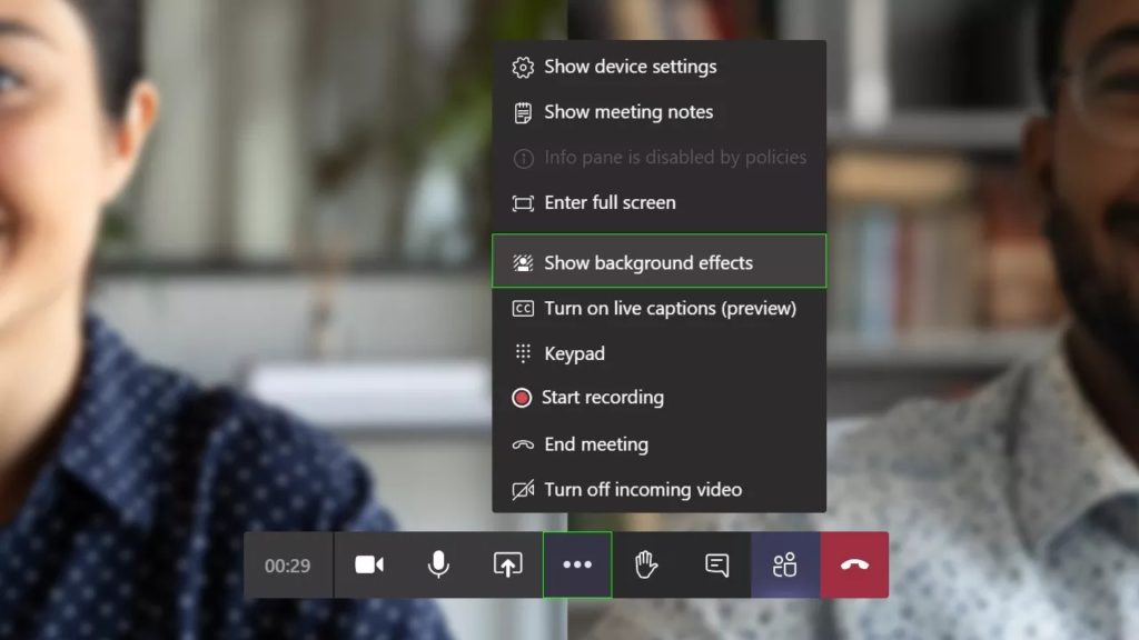 Microsoft Teams görüşmelerine kendi fotoğraflarınızı ekleyebilirsiniz