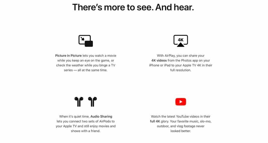 tvOS 14 ile Apple TV'de 4K YouTube videoları oynatılabilecek