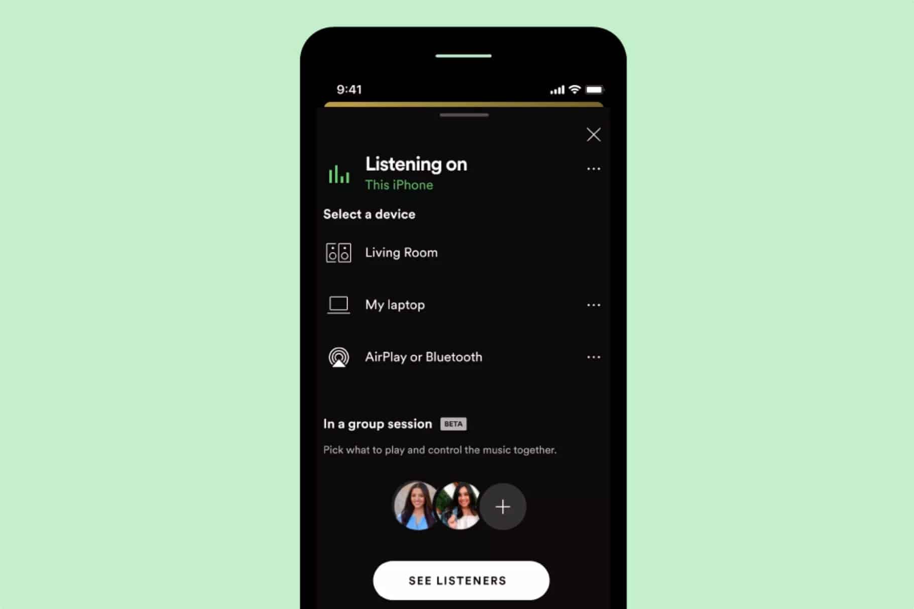 Spotify Premium kullanıcılarına Grup oturumu ile birlikte müzik dinleme imkanı