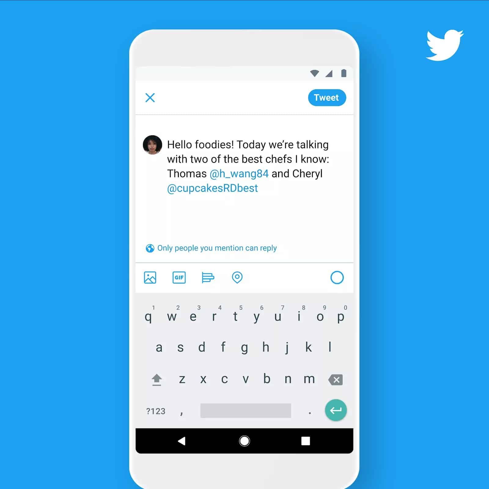 Twitter yanıt sınırlama özelliğini herkesin kullanımına açtı