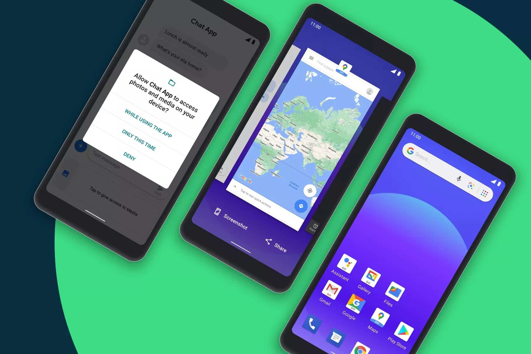 Android 11 Go yayınlandı, uygulamalar daha hızlı açılacak