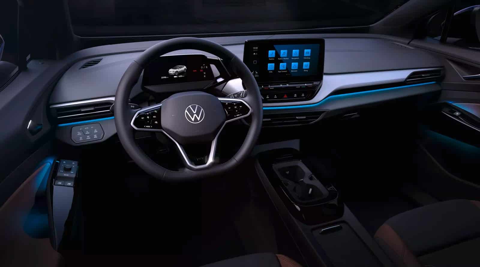 Volkswagen elektrikli SUV ID 4'ün iç tasarımının fotoğraflarını paylaştı [Galeri]