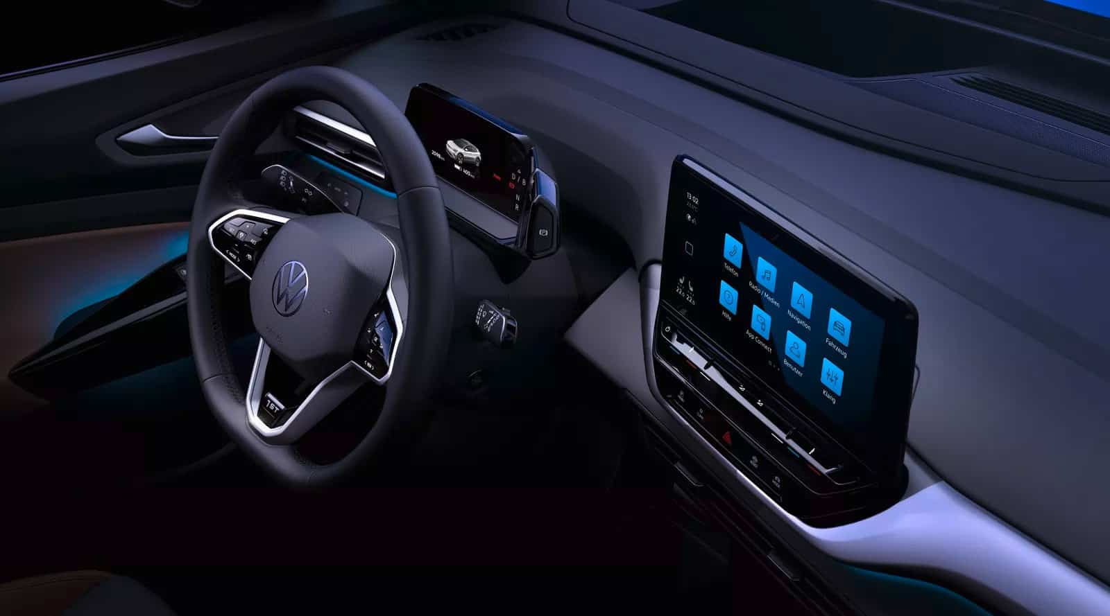 Volkswagen elektrikli SUV ID 4'ün iç tasarımının fotoğraflarını paylaştı [Galeri]