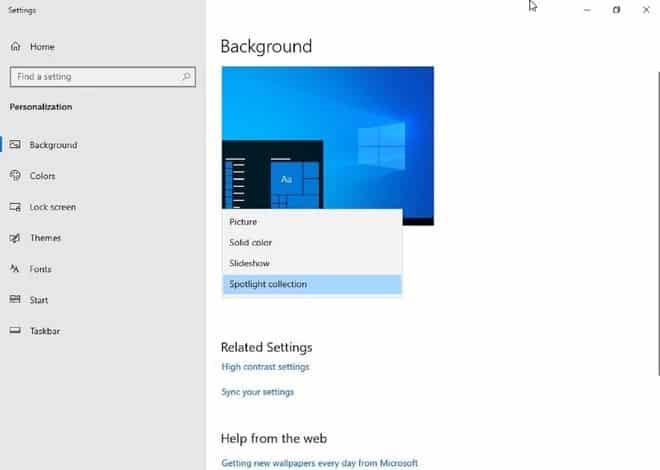 Microsoft kilit ekranındaki Bing slayt gösterilerini masaüstüne taşıyacak