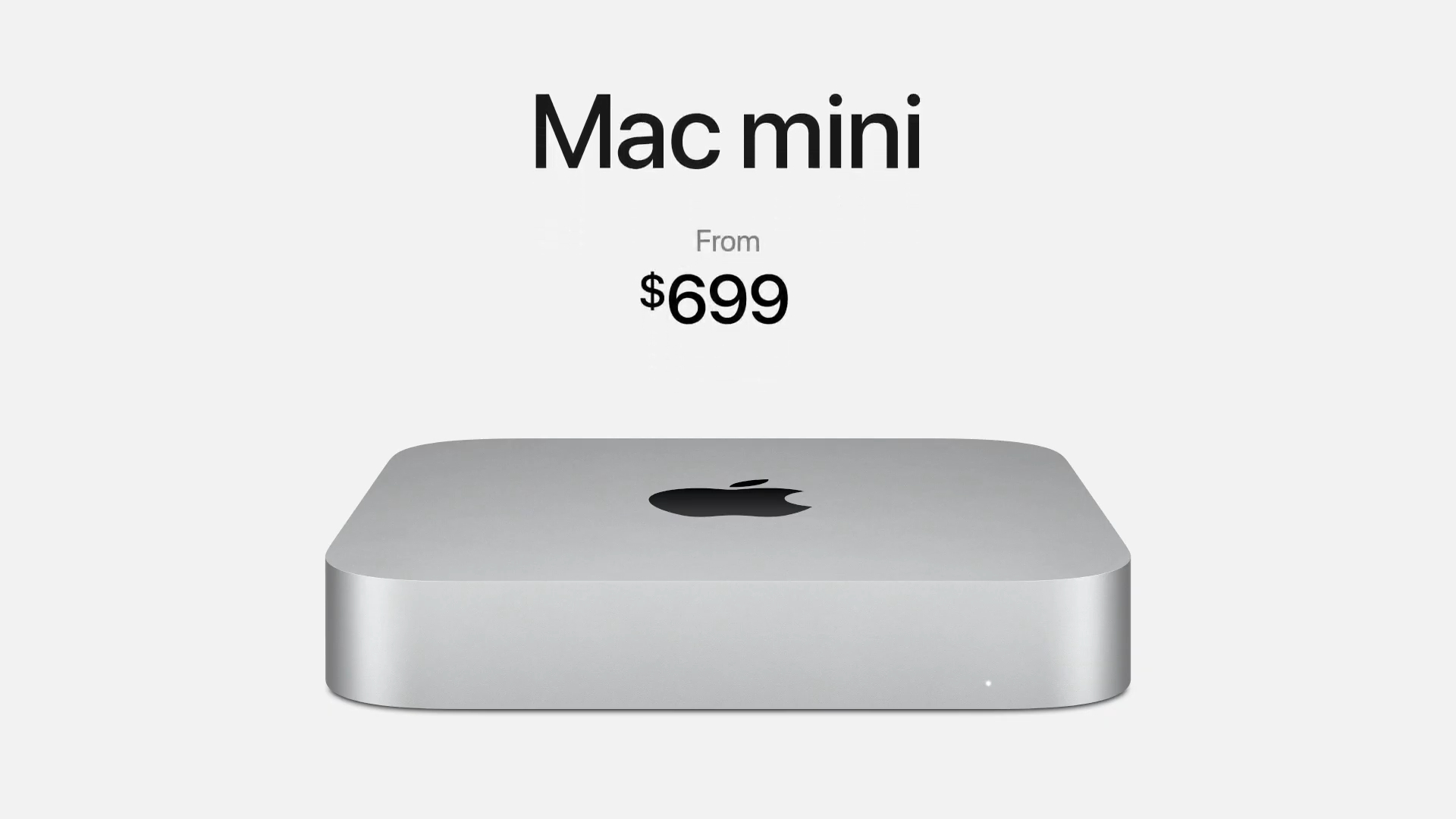 Apple ARM tabanlı M1 işlemcili ilk Mac mini modelini duyurdu