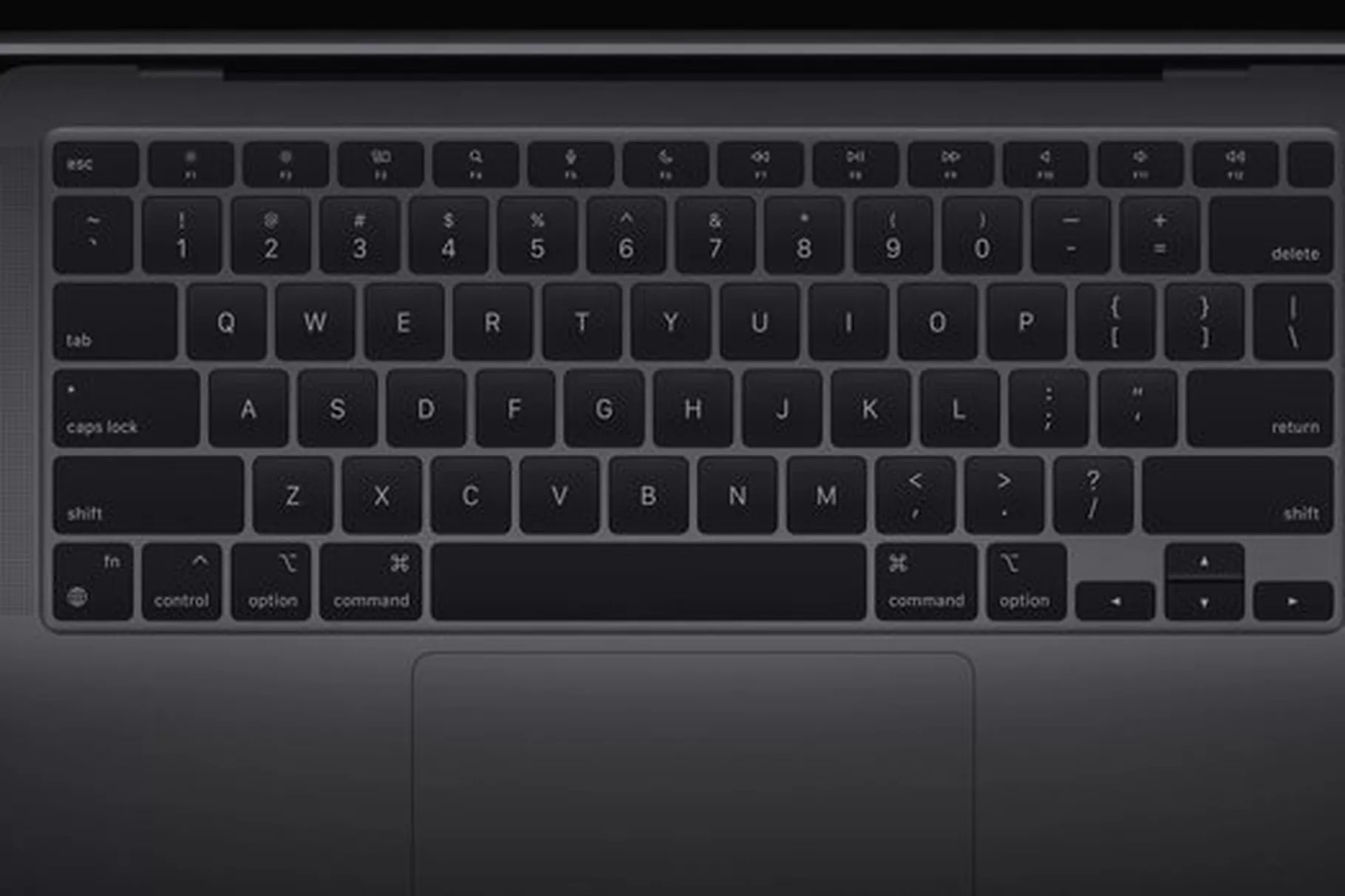 apple macbook air klavye
