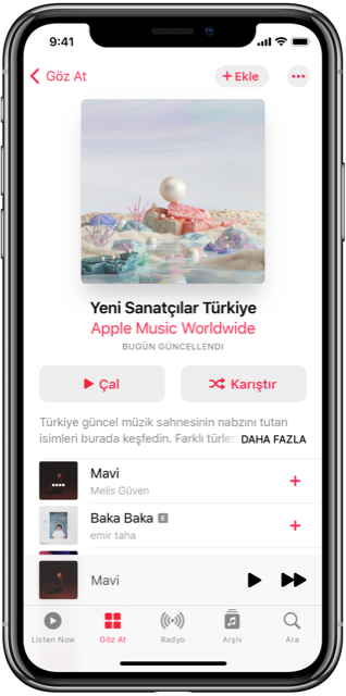 Türkiye'deki yeni sanatçıları Apple Music'in çalma listesiyle tanıyın