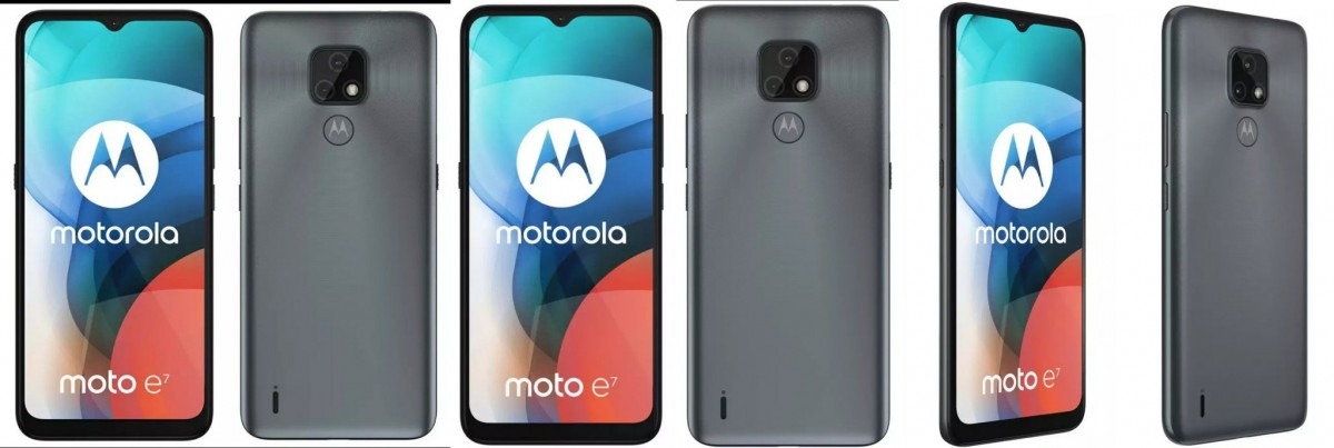 Motorola Moto E7 sızıntısı renk seçeneklerini ve özellikleri gösteriyor