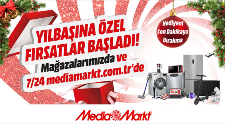 Yılbaşı hediyesi için MediaMarkt’tan Yılbaşına Özel Fırsatlar
