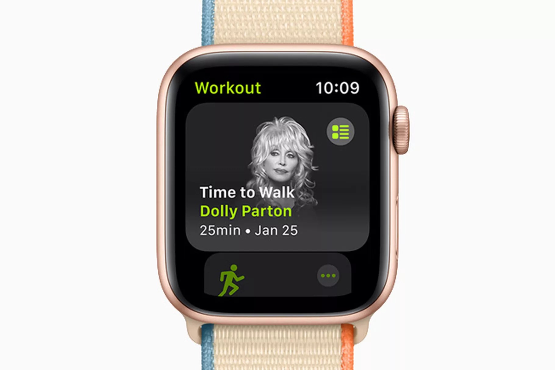 apple fitness plus time to walk