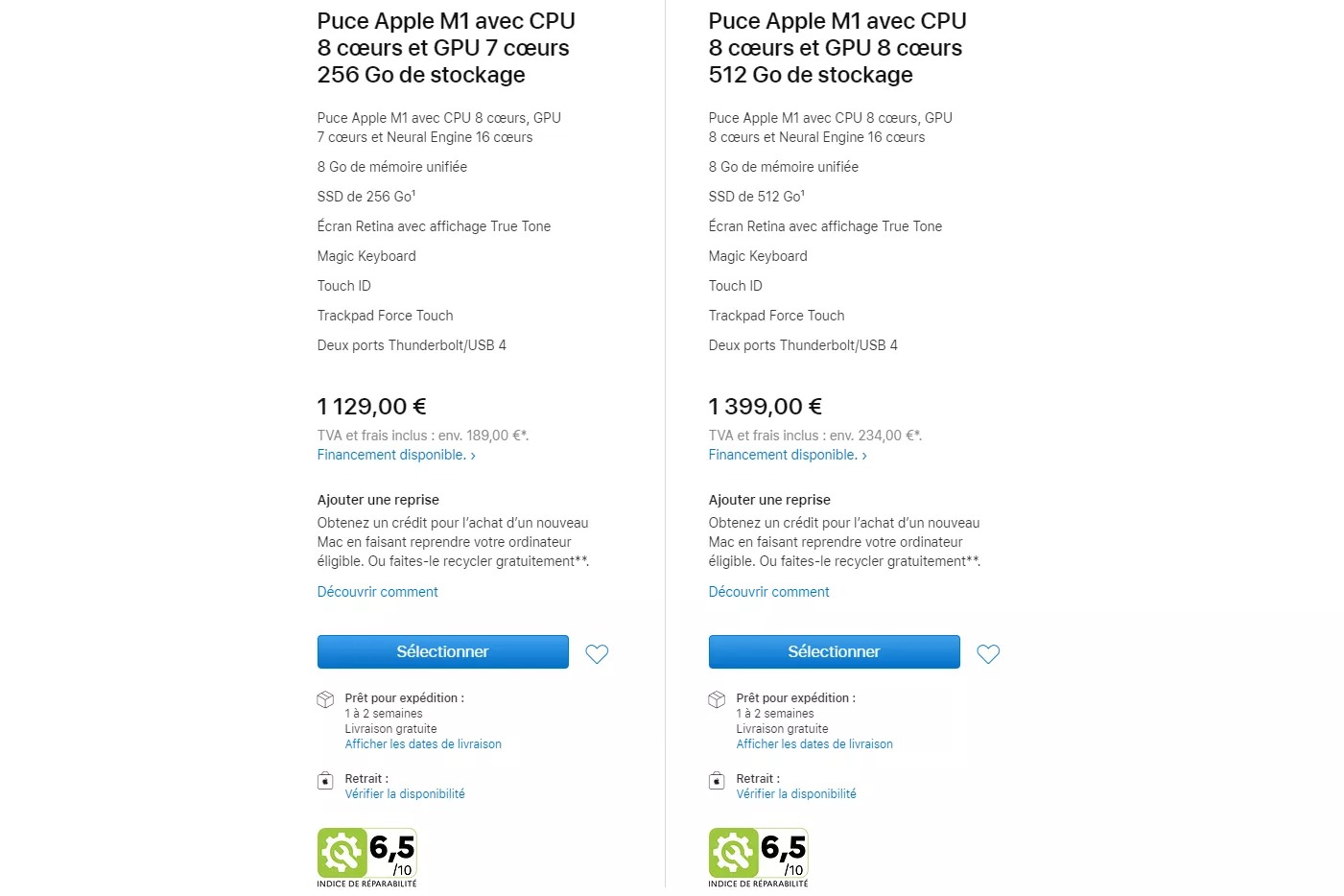 apple macbook fransa