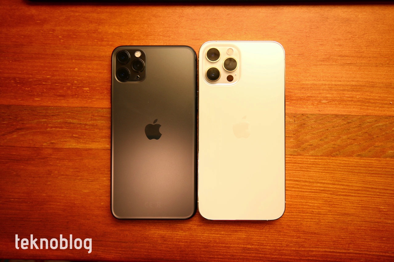 iPhone 12 Pro Max ve iPhone 11 Pro Max karşı karşıya